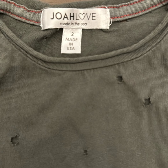 Josh Love Distressed Riff T-shirt - Picture 3 of 4